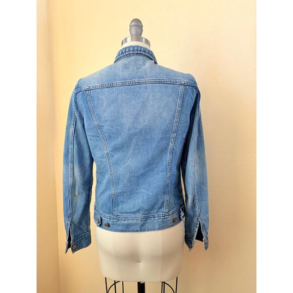 J.Crew Women's Denim Jacket Size XS Classic Button Front Jean Jacket - Picture 5 of 7